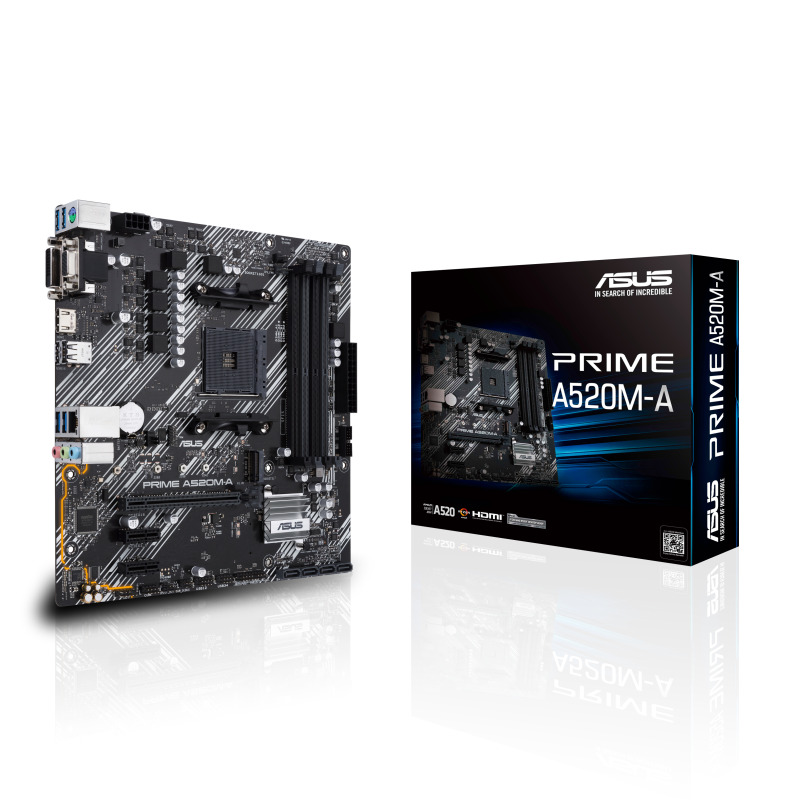 MOTHERBOARD ASUS (PRIME A520M-A II/CSM) SOCKET AM4,4*DDR4,HDMI,DP,VGA,PCIE-3.0,M.2,MICRO ATX image 15